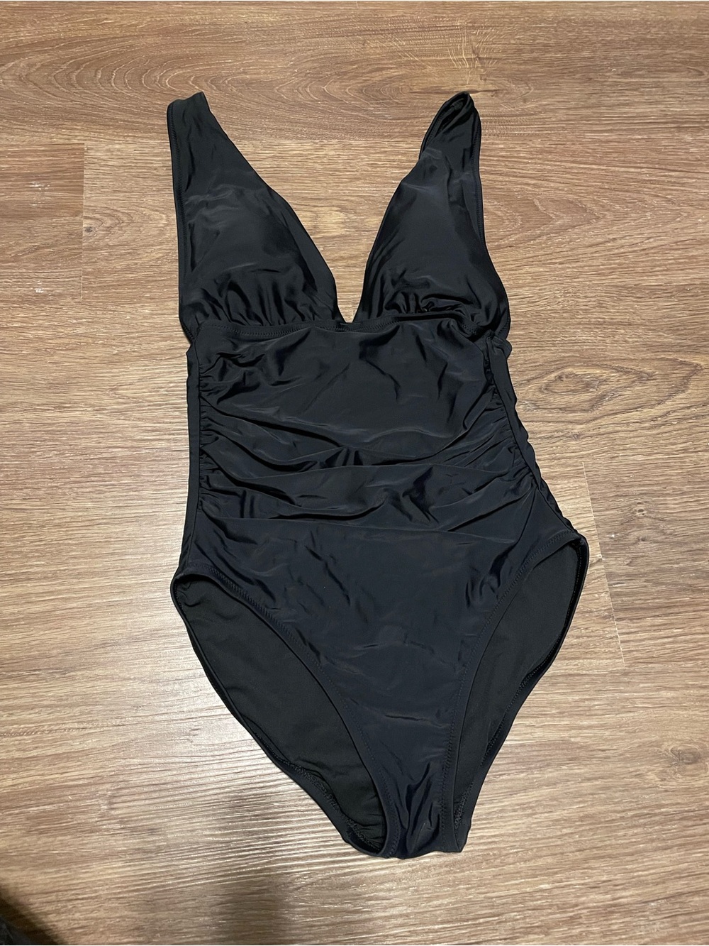 J. Crew Black One-Piece Swimsuit